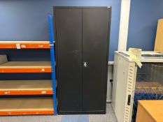 Black Metal Storage Cabinet