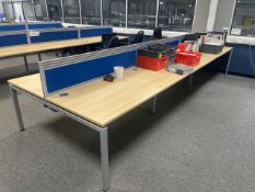 Double Bank Of Hot Desks