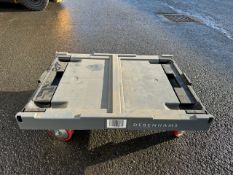 Debenhams Branded Plastic Wheeled Trolley x25