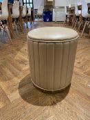 Cream Vanity Seat