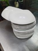 Approx 23 x 25cm Square Plates