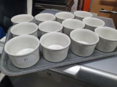12 x 34cl/12oz Pie Dishes/Ramekins