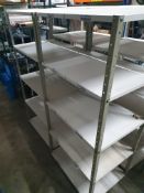 2 x 5 Tier Shelving Units