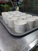 15 x Large Ramekins/Sugar Bowls