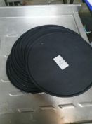 10 x Slate Effect Pattiserie Display Plates