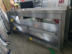 Wall Mounted Heated 2 Shelf Gantry