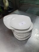 Approx 17 x 17cm Square Side Plates