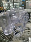 7 x Plastic Water Jugs