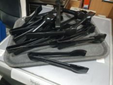 Black Plastic Tongs