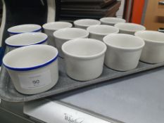 12 x 34cl/12oz Pie Dishes/Ramekins