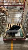 Metal Storage Cages On Pallets x3