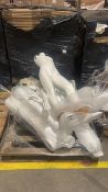 Mixed Pallet Of Mannequins