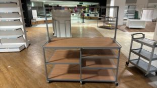 Mobile Wooden Unit