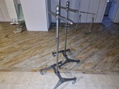 Rustic Metal Hanging Rails