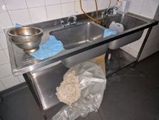 Stainless Steel Double Sink