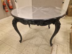 Round Mirror Table