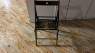 Black Wood Chair