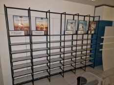 Black Metal Shelving