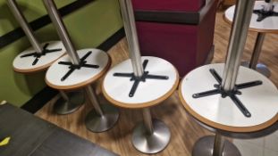 Ash Wood Effect Round Tables