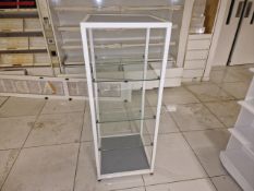 Metal White Frame Display Unit