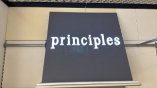 Principles LED Sign