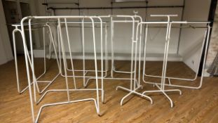 Assorted White Metal Retail Rails