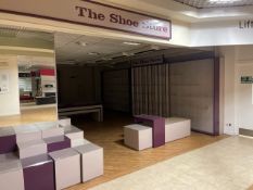 Entire Contents Of Shoe Store Concession Area