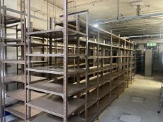 Run Of 37 Bays Boltless Racking