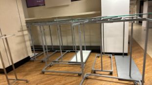 Mobile Metal Retail Rails x10