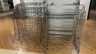Quantity Of Wire Metal Shoe Racks