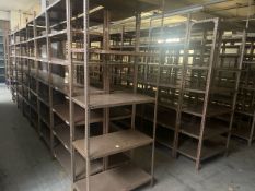 Run Of 55 Bays Boltless Racking