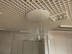 Glass Droplet Chandelier