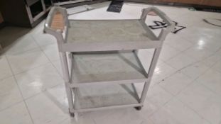 Plastic Serving Trolley