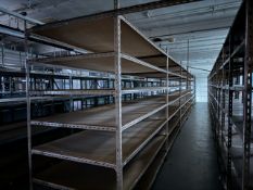 6 Bays of Boltess Shelf Racking