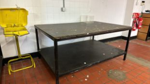 Black Wooden Work Desk