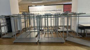 Mobile Metal Retail Rails x23