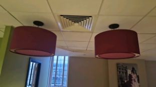 Purple Lamp Shades x11