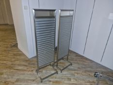 Display Hanging Merchandise Screens x2