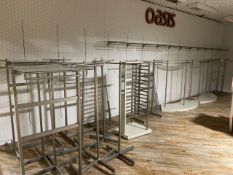 Assorted Oasis Garment Stands