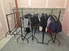 Metal Hanging Rails x7