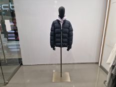 Black Mannequin on Metal Stand x2
