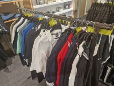 Rustic Metal Hanging Rails x2