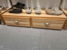 Wooden Display Units x2