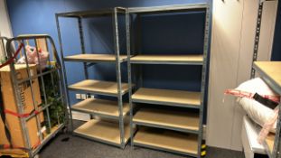 Room Of Wooden Shelving