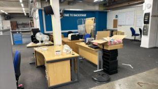 Backstage Office Area Contents