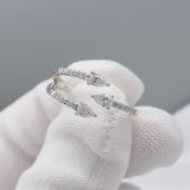 Striking white gold 