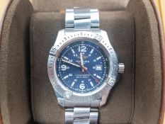 2016 Breitling Colt Quartz, Ref. A7438811/C907 Blue Dial
