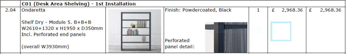 Flat Pack Book Shelf