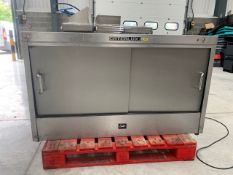 Caterlux Orion Stainless Steel Two Door Hot Cupboa