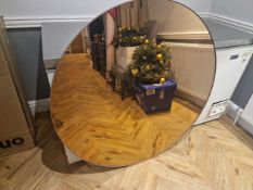 Large Circular Mirror